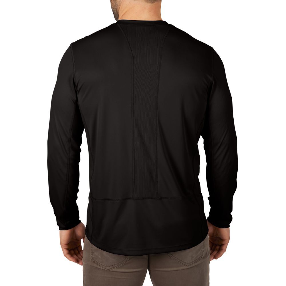 Milwaukee WORKSKIN Light Shirt Long Sleeve Black - S 415B-S