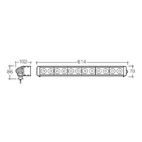 Narva 10W LED Bar Flood Light