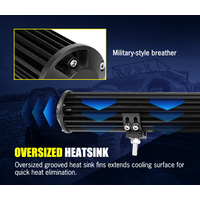 LIGHTFOX 28inch LED Light Bar Spot Beam Triple Row Work Driving Lamp 4WD 28"