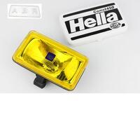1 pair hella comet 450 yellow lens h3 12v for driving spot light lamp universal