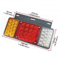 24v led rear tail light left right set for isuzu elf truck npr nkr nhr 1984++