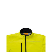 Taped Hi Vis Soft Shell Jacket Orange/Navy Size XS