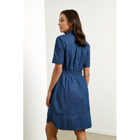 Delta Dress Dark Blue 8