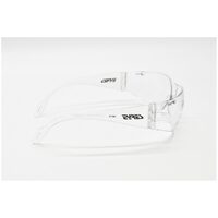 Eyres by Shamir TF12 Clear Frame Clear Lens Safety Glasses