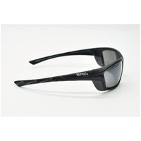 Eyres by Shamir MOTION Matt Black Frame Grey FS Lens Safety Glasses