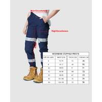 Womens Cuffed Pant Black6