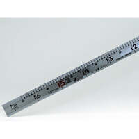 Carpenter's square thick corner hard chrome finish with inside scales chouhou - 1 shaku 6 sun with square scale
