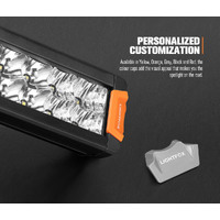 LIGHTFOX 12inch Osram LED Light Bar Slim Rows Combo Beam Driving Lamp Offroad 4x4