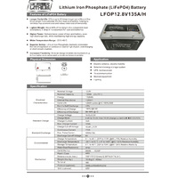 135AH Lithium 12V Deep Cycle Battery by Power Lithium