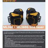 Metsys ML360 Multiline Laser Green Beam