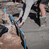 OX 2400mm Concrete Screed with vial OX-P021324