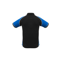 Mens Nitro Polo Black/Green/White Small