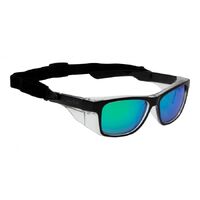 Sparkie safety sunglasses rs545rxMatt Black Frame/Smoke Lens