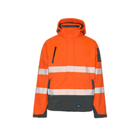 Rainbird Workwear Jones Softshell Coat XS Fluoro Orange/Charcoal