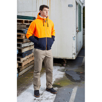 Rainbird Workwear Taylor Sherpa Fluoro Hoodie XS Fluoro Orange/Navy