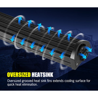 LIGHTFOX 50inch LED Light Bar Curved Combo BeamDriving Offroad 4x4 52"