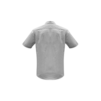 Mens Euro Short Sleeve Shirt White XSmall