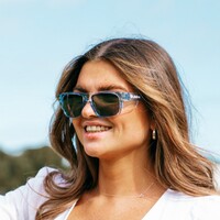 SafeStyle Fusions Blue FRAME POLARISED Lens Safety Glasses