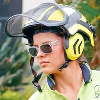 SafeStyle Fusions Clear Frame Polarised Lens Safety Glasses