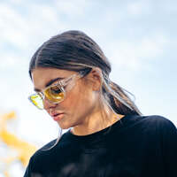 SafeStyle Fusions Clear Frame Yellow Lens Safety Glasses