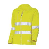 TRu Workwear Womens Softshell Full Zip Jacket with Reflective Tape TR-TJW1960T1