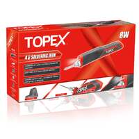 Topex 4v max cordless soldering iron with rechargeable lithium-ion battery