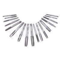 40 PCs Imperial Tap and Die Set Screw Thread Drill Kit Pitch Gauge M3-M12