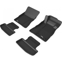 3D Kagu Rubber Mats for Ford Mustang 2015-2023 Front & Rear