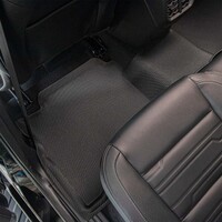 3D Kagu Rubber Mats for Ford Ranger SUPER Cab PX PX2 PX3 2011-2021 Front & Rear Colour Grey