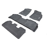 3D Maxtrac Rubber Mats for Lexus LX570 LX450d 2007-2012 3 Row set