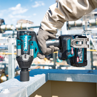 Makita 40V Max Brushless 1/2" Mid-Torque Pin Detent Impact Wrench 4.0ah Set TW008GM201