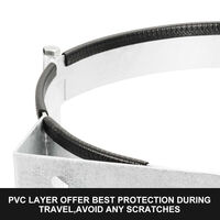 9KG Gas Bottle Holder Galvanized for Trailer Camping Caravans 4WD Lockable