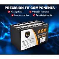 15AH 12V AGM Battery Deep Cycle