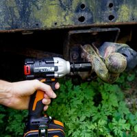 WORX 20V Cordless Brushless 3 Speed 300Nm Impact Wrench Skin (POWERSHARE Battery / Charger not incl.) - WX272.9