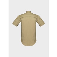 Syzmik Mens Rugged Cooling Mens S/S Shirt Black XXS