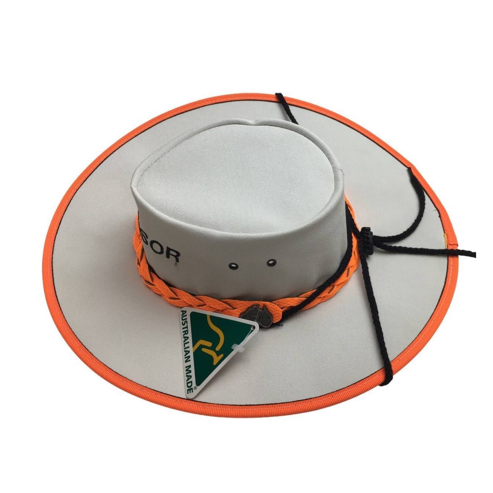 JACARU Hi Vis Safety SUPERVISOR Explorer Sun Hat UV Protection Water  Resistant - X-Large (60/61cm)