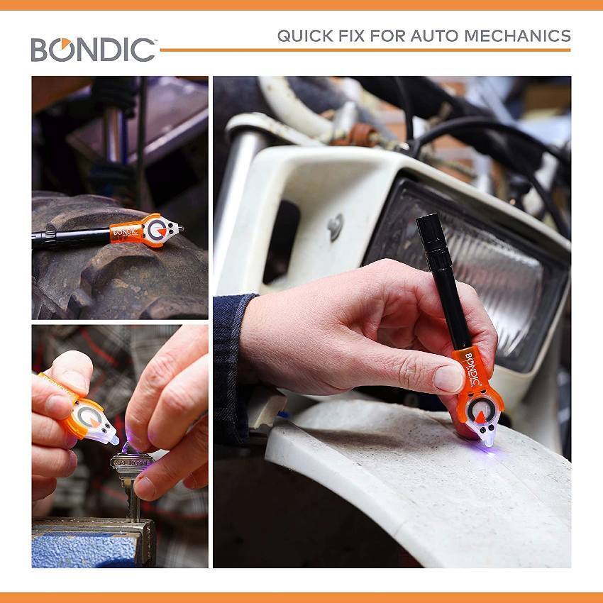 Bondic Medium Strength Liquid Plastic Welder Starter Kit 4 gm