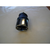 Chrome Exhaust Tip fits 58-68mm pipes*