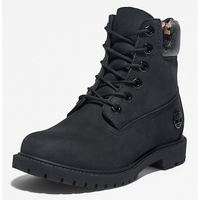 Timberland Women's Heritage 6 Inch Waterproof Winter Leather Boot - Black - US 6