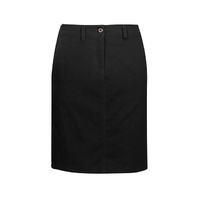 Lawson Ladies Chino Skirt Dark Stone 8