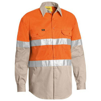 Taped Hi Vis Cool Lightweight Shirt Lime/Charcoal Size S