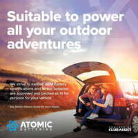 Atomic 12V 60Ah Car and Passenger Vehicle Battery 2544