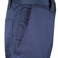 TRu Workwear Midweight Drill Trousers With Biomotion Reflective Tape CT1080T2-NAV-R087