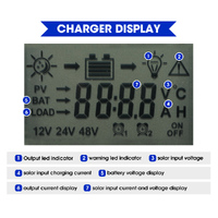 ATEM POWER 30A PWM Solar Charge Controller 30AMP Battery Regular 12/24V Auto USB LCD