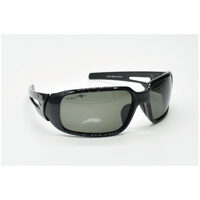 Eyres by Shamir CHILLI Shiny Black Frame Grey Lens Safety Glasses
