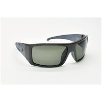 Eyres by Shamir ALLBLACK Metallic Grey Frame Polarised Grey Lens Safety Glasses