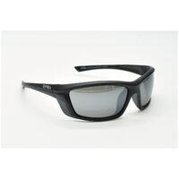 Eyres by Shamir MOTION Matt Black Frame Grey FS Lens Safety Glasses