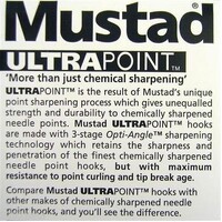 Mustad Long Baitholder- 9 Pce Pack-Sizes 8,6,4,2,1,1/0,2/0,3/0,4/0 Entire Range