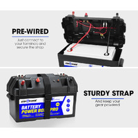 ATEM POWER 12V Battery Box Portable Deep Cycle Batteries Type C Quick Charge USB
