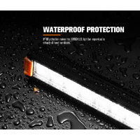 LIGHTFOX Pair 8inch Osram LED Light Pods Spot Beam Driving Light Bar Offroad 4x4